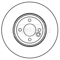 BORG & BECK Тормозной диск BBD5317